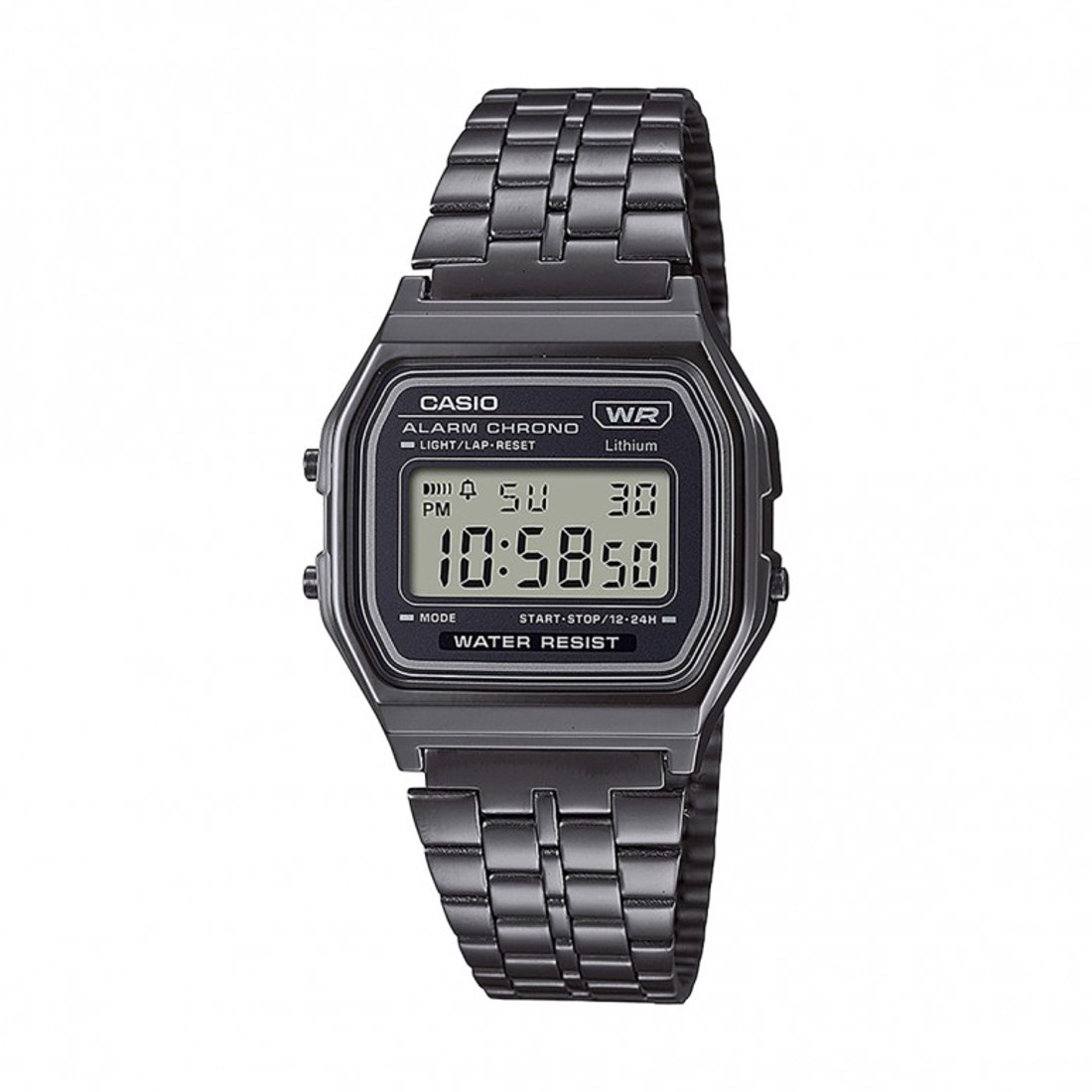 RELÓGIO CASIO VINTAGE ICONIC A158WETB-1AEF