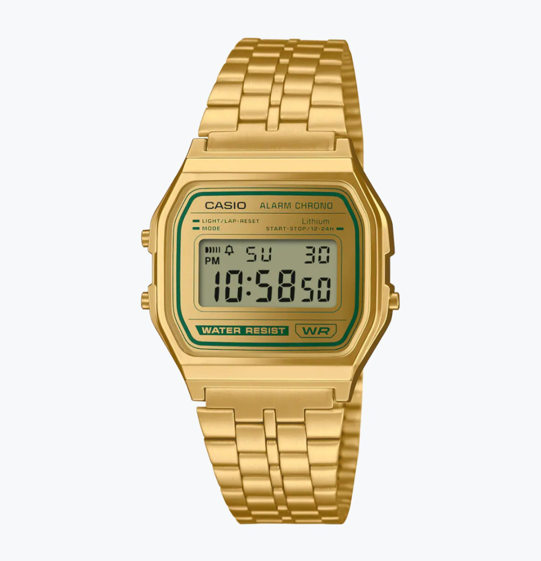 RELÓGIO CASIO VINTAGE ICONIC A158WEGV-9AEF