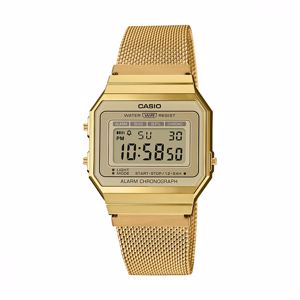 Relógio CASIO A700WEMG-9AEF  Unisexo Vintage Edgy Dourado